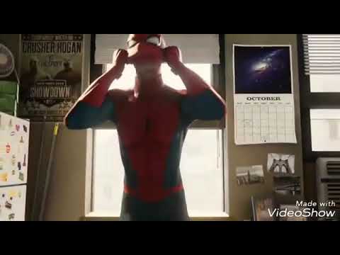 PS4 spiderman version in Main Hoon Song