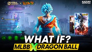 IF DRAGON BALL COLLABS WITH MLBB | SON GOKU AS GORD | VEGETA AS DYRROTH