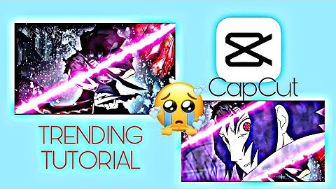Saber split effect CapCut || tutorial 💥