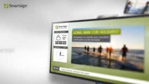 Smartsign Manager - Solution for Digital Signage and Omni channel