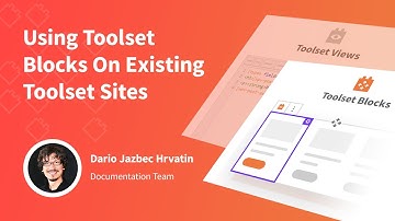 Using Toolset Blocks On Existing Toolset Sites