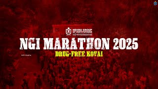 ✨ NGI Marathon 2025 | Drug-Free Kovai | Nehru Group of Institutions | NGI