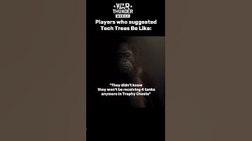 WTM Players Suggesting Tech Trees Be like: