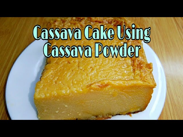 Steamed Cassava Cake Recipe Using Flour | Dandk Organizer