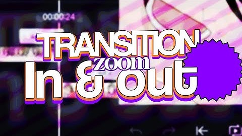 Zoom In&Out Transition with NULL LAYER ! (Alight Motion Tutorial)