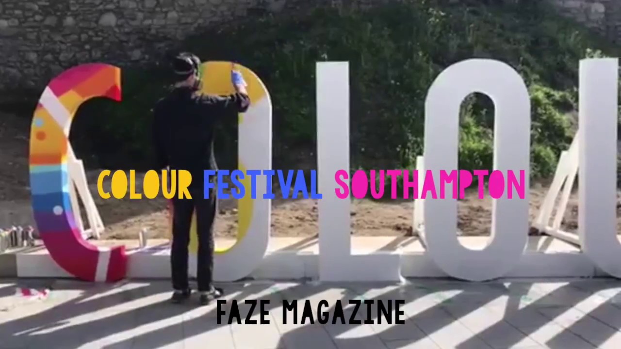 Faze magazine- colour festival southampton