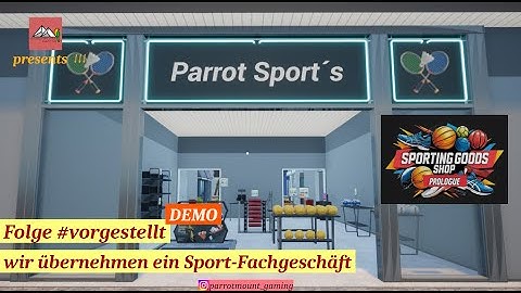 Sporting Goods Shop #vorgestellt  wir übernehmen ein Sport-Fachgeschäft (deutsch/Let´s play)