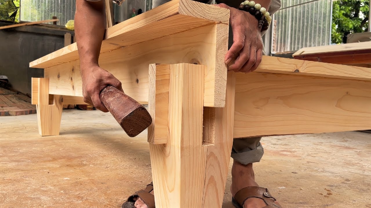 A Great Way To Recycle Wood // The Most Unique Wood Recycling Project