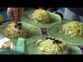 苜蓿芽素食健康蔬菜捲餅 高麗菜潤餅│Vegetarian healthy alfalfa sprouts vegetable rolls│Taiwan street food