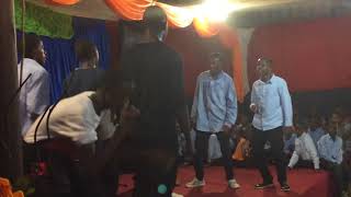 I just made it fun at BULAMU COLLEGE SCHOOL, How I love Students!!! #Yimba Novic Music