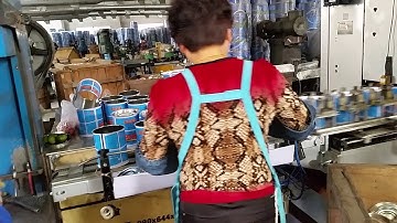 1L Paint can making line video