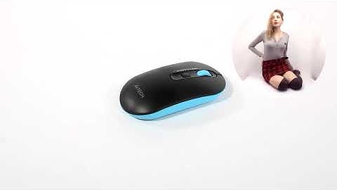 НИКС Компьютерный Супермаркет: видео про Беспроводная Мышь A4Tech FSTYLER FG20 Blue Blue #1