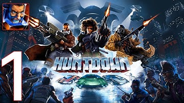 Huntdown - Gameplay Walkthrough Part 1 (iOS, Android)