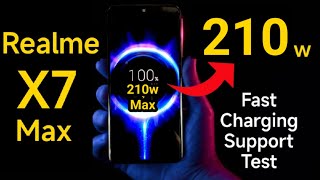 Realme X7 Max 210w Charging Support Test will it work or not 