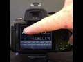 How To Change ISO On A Nikon D5200 - One Method #shorts #nikond5200 #dslrcamera #camerasettings