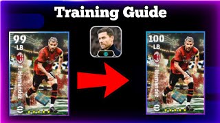 How To Max 100 Rated Theo Hernandez In Efootball 2024 Mobile || Train T.Hernandez 100 Rated ||