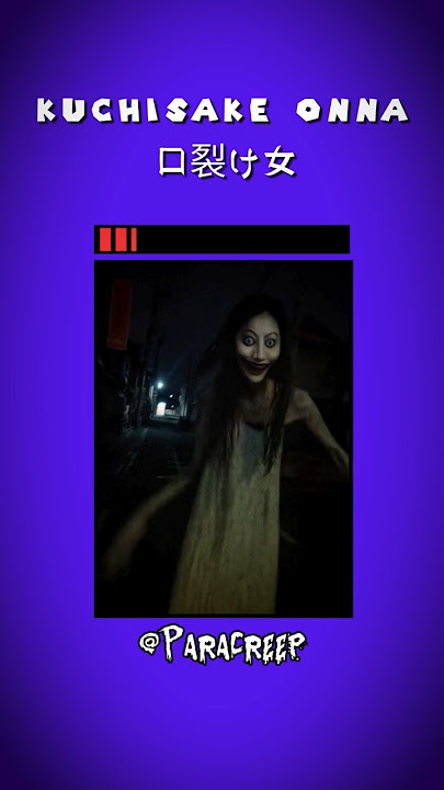 Kuchisake onna〖口裂け女〗 #scary #horror #animation #urbanlegends