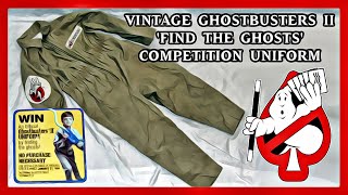 The Real Ghostbusters Kenner 'Find the Ghosts' Competition GB2 Flight Suit