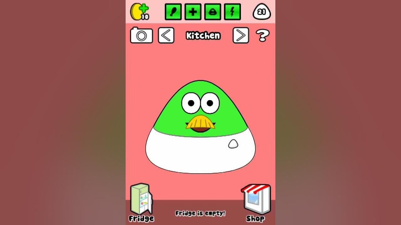 Super poção! Para melhorar em um estante! #Jogos #Pou