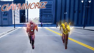 THE FLASH VS KID FLASH RACE! Who is The Fastest Man Alive? (Crisis On Earth One Full Game)