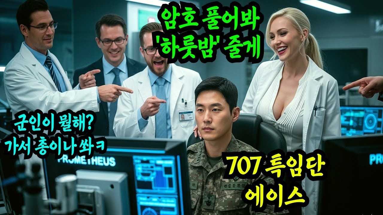 이 암호 풀면 하룻밤 줄게' 707특임대 에이스를 무시하던 미국 금발 여성, 곧 그녀는 눈물을흘리고맙니다