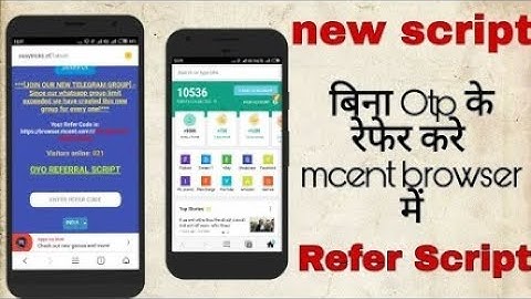 Mcent Browser new Script and trick Unlimited coin added mcent by technical hero