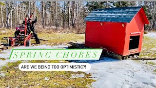 Daily Homesteading: Moving the Chicken Coop by MacCustoms 68 views 2 months ago 8 minutes, 44 seconds