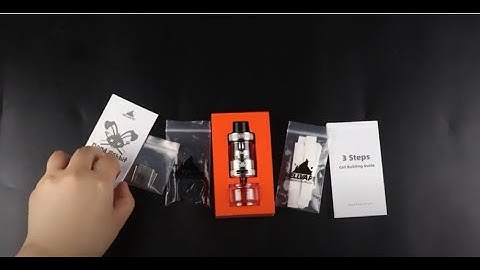 Hellvape Dead Rabbit R Tank   Unboxing Video