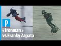  ironman  et son jet suit estil plus fort que franky zapata et son flyboard air 