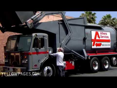 Los Angeles Waste Disposal Athens Services - YouTube