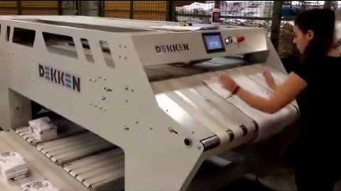 T-Fold in Action – Automatic Folding of Towels & Textiles