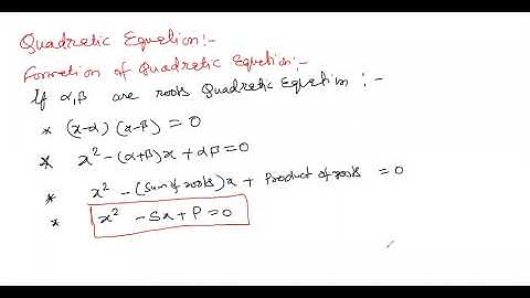 Quadratic equation lecture -02, IIT JEE main, NDA, 11th, 12th, Om Prakash Kumar( O.P. Sir)!