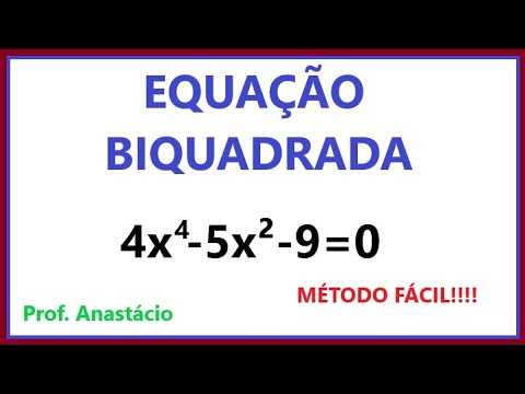 Macetesedicas - 🔸 Equação biquadrada é uma equação de quarto grau, que  para achar os valores de suas raízes é preciso transformá-la em uma equação  de 2º grau. . 🔹Essa equação é