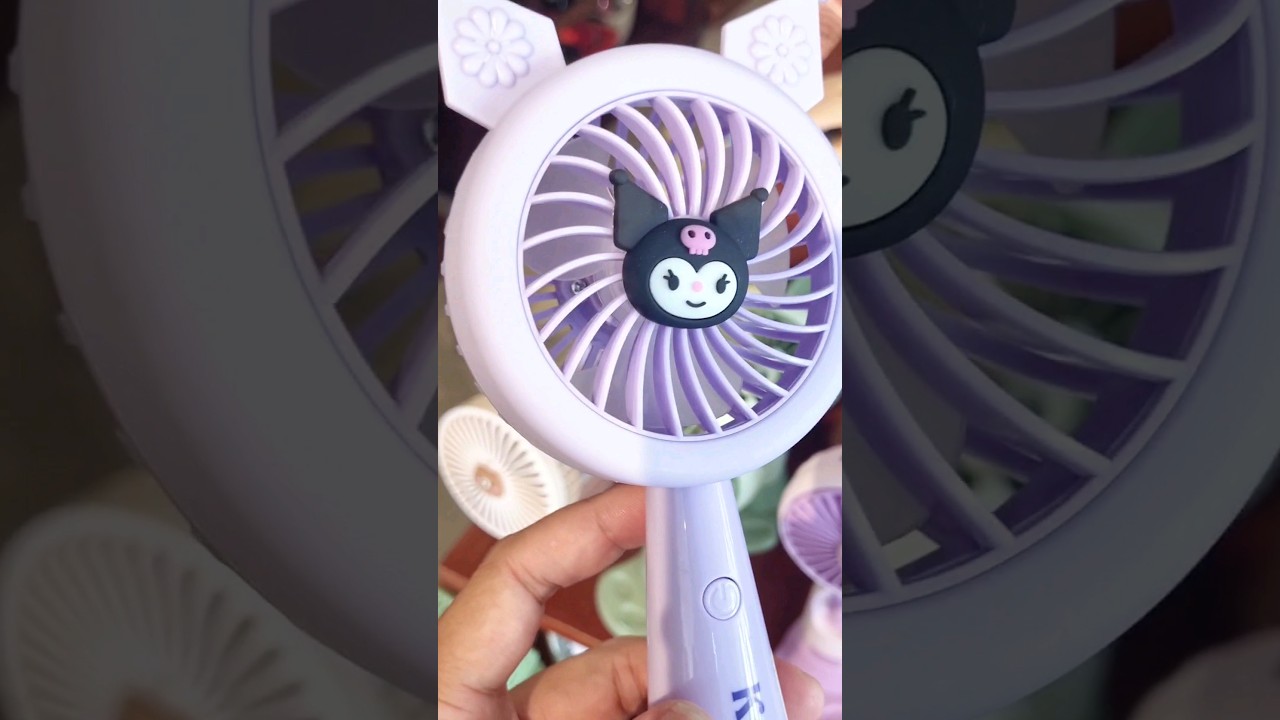 New Sanrio cute fan, they are really cool 
