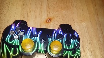 Ps3 controller Rainbow 3D glow