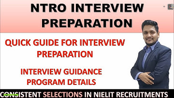 NTRO AVIATOR / TECHNICAL ASSISTANT INTERVIEW PREPARATION | INTERVIEW GUIDANCE PROGRAM (2023)