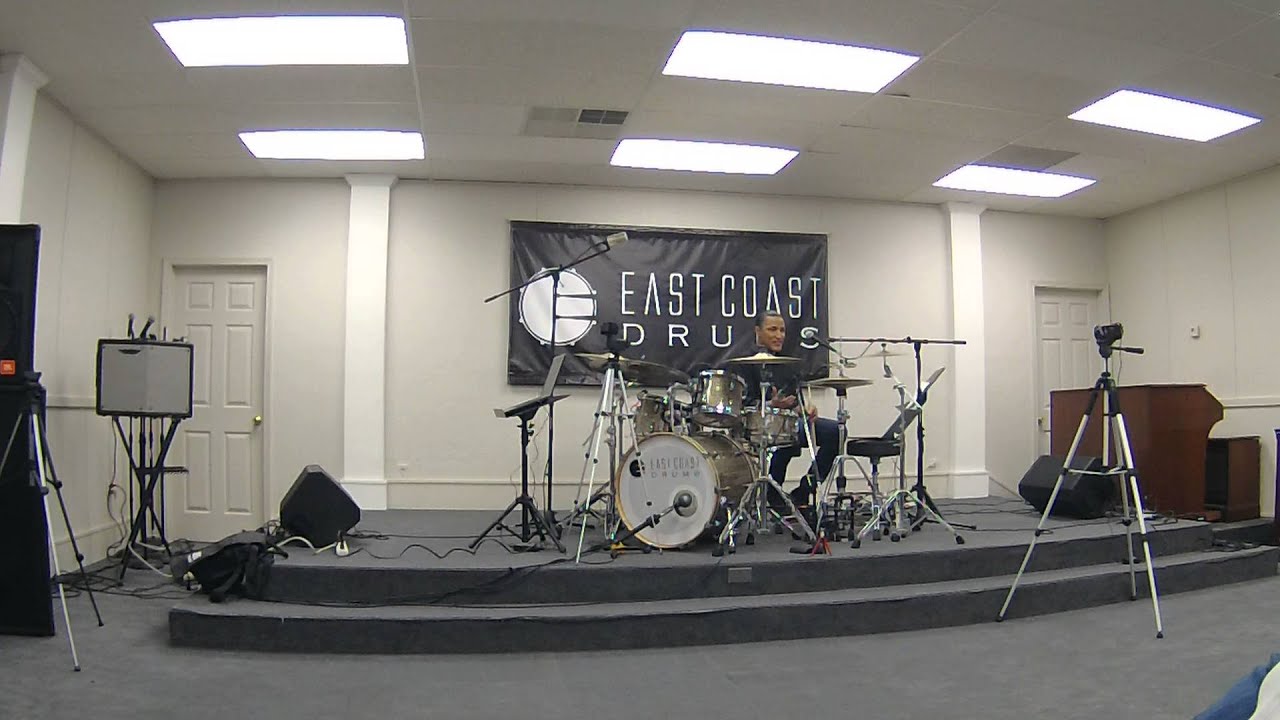 Sean Rickman's drum clinic