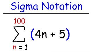 Notasi Sigma dan Notasi Penjumlahan