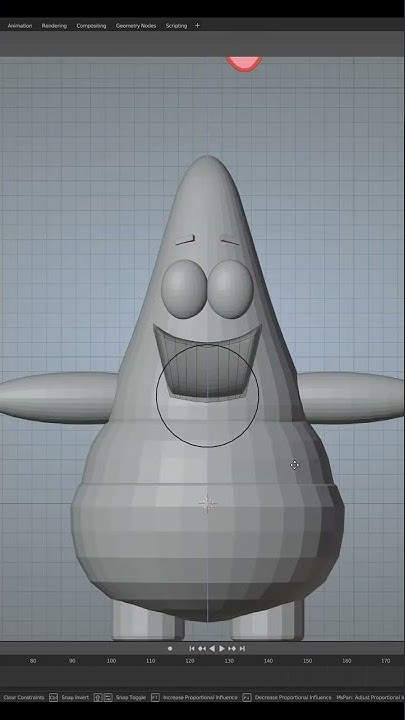 Modeling 3d Patrick in 15 seconds | Blender Modeling Tutorial - YouTube