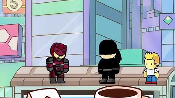 Scribblenauts Unlimited 110 Daredevil in the Object Editor