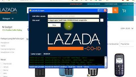 Lazada Scraper