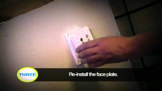 How to install Audio/Video wall plates