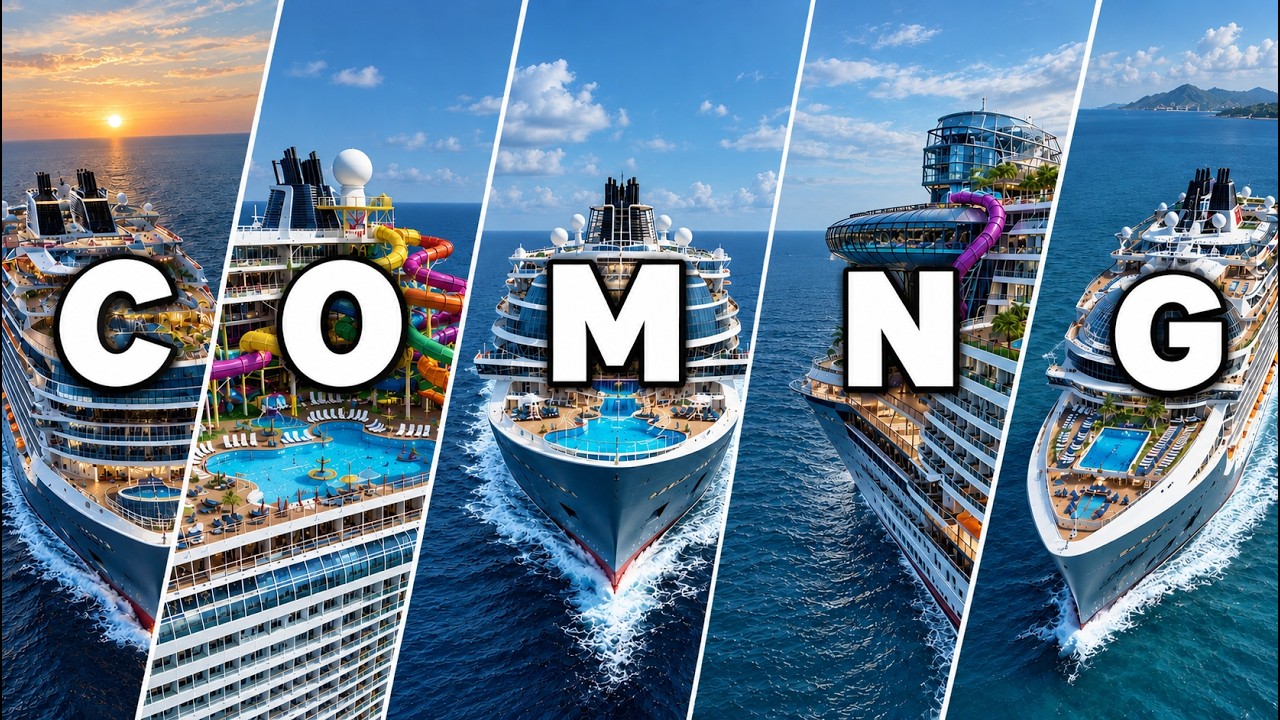 6 UPCOMING CRUISE SHIPS IN 2027 You NEED TO SEE!