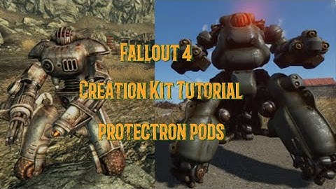 Fallout 4 Creation Kit Tutorial Protectron Pods #fallout4creationkit #fallout4 #fallout4mod
