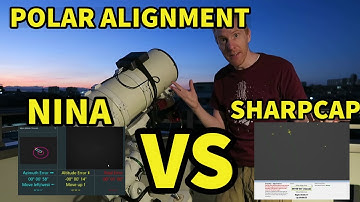 Polar Alignment BATTLE! WHO WINS?? + Sharpcap PA Settings