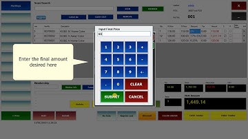 Edgeworks Retail POS Guide - How to give Discount (Cashier)