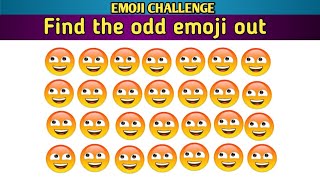 Find the odd emoji out || Emoji challenge 35