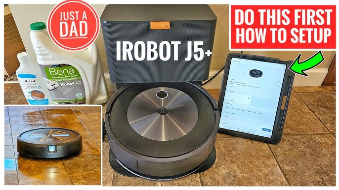 iRobot I557800 Roomba Combo i5 Robot Vacuum and Mop at The Good Guys