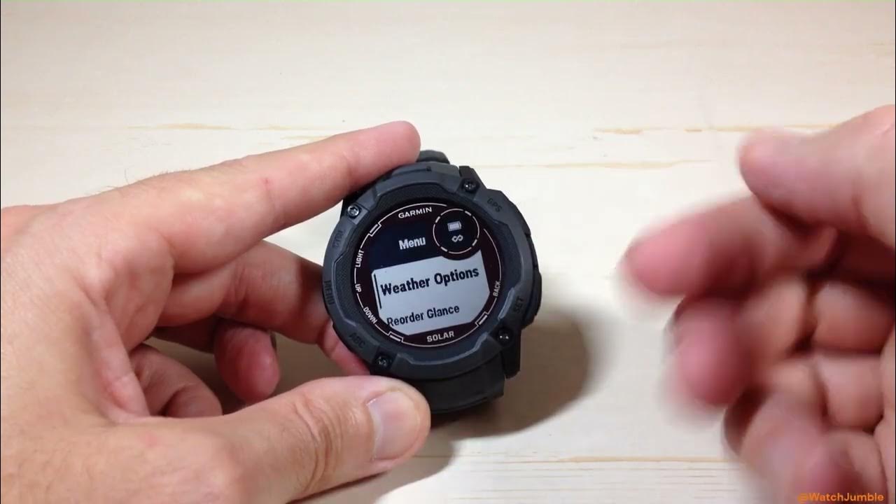 Garmin Instinct 2X Temperature Units (Celsius vs. Fahrenheit) YouTube