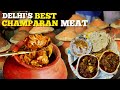 Best champaran meat and chicken in delhi  bihari food  delhi street food  parikrama